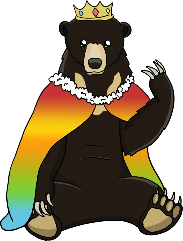 Bear holding cables